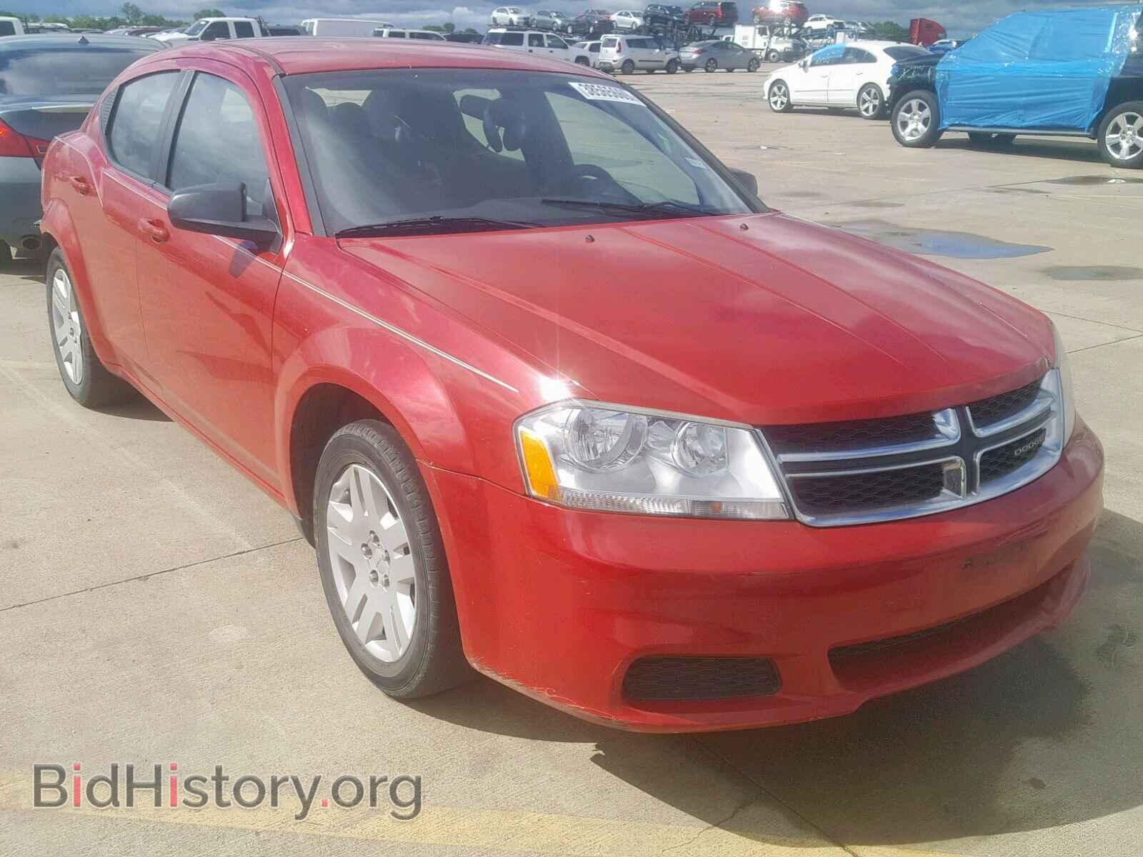 Photo 1C3CDZAB2DN628371 - DODGE AVENGER 2013