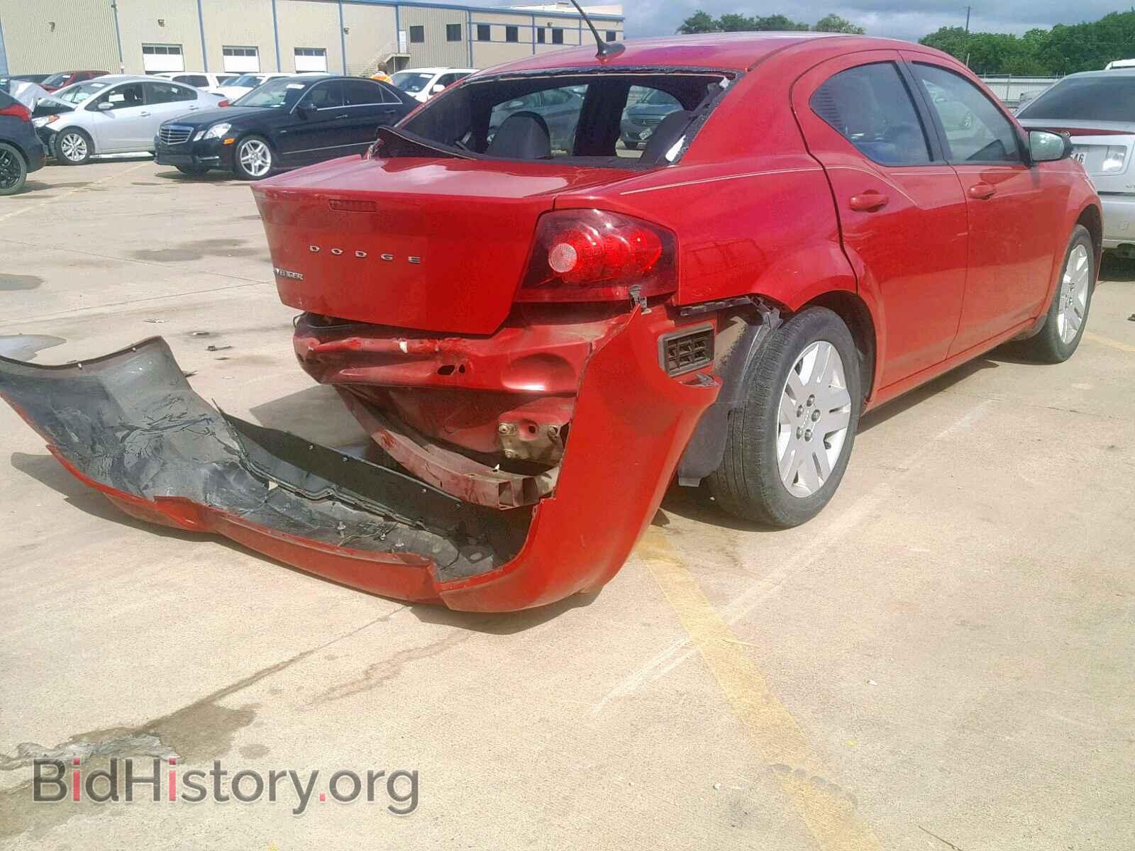 2013 DODGE AVENGER - VIN: 1C3CDZAB2DN628371 - Фото 4