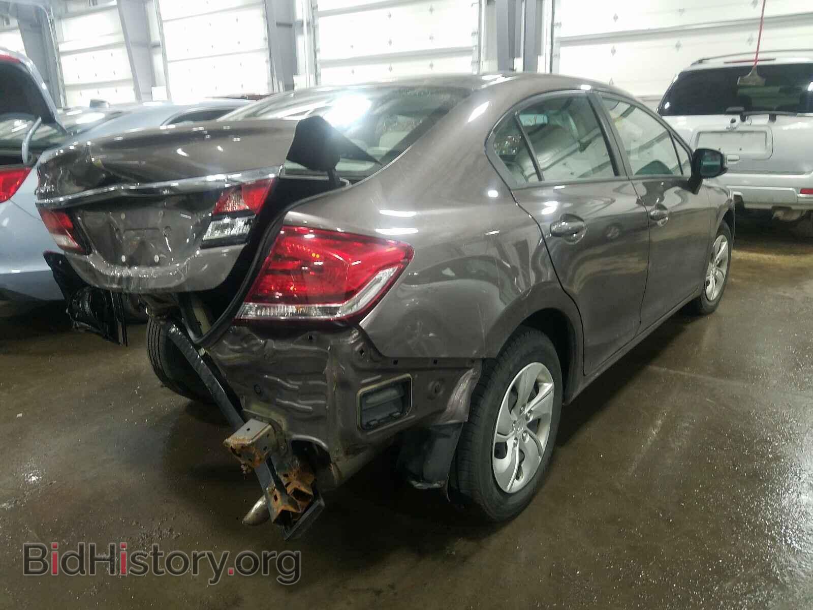 2013 HONDA CIVIC - VIN: 2HGFB2F55DH564748 - Фото 4