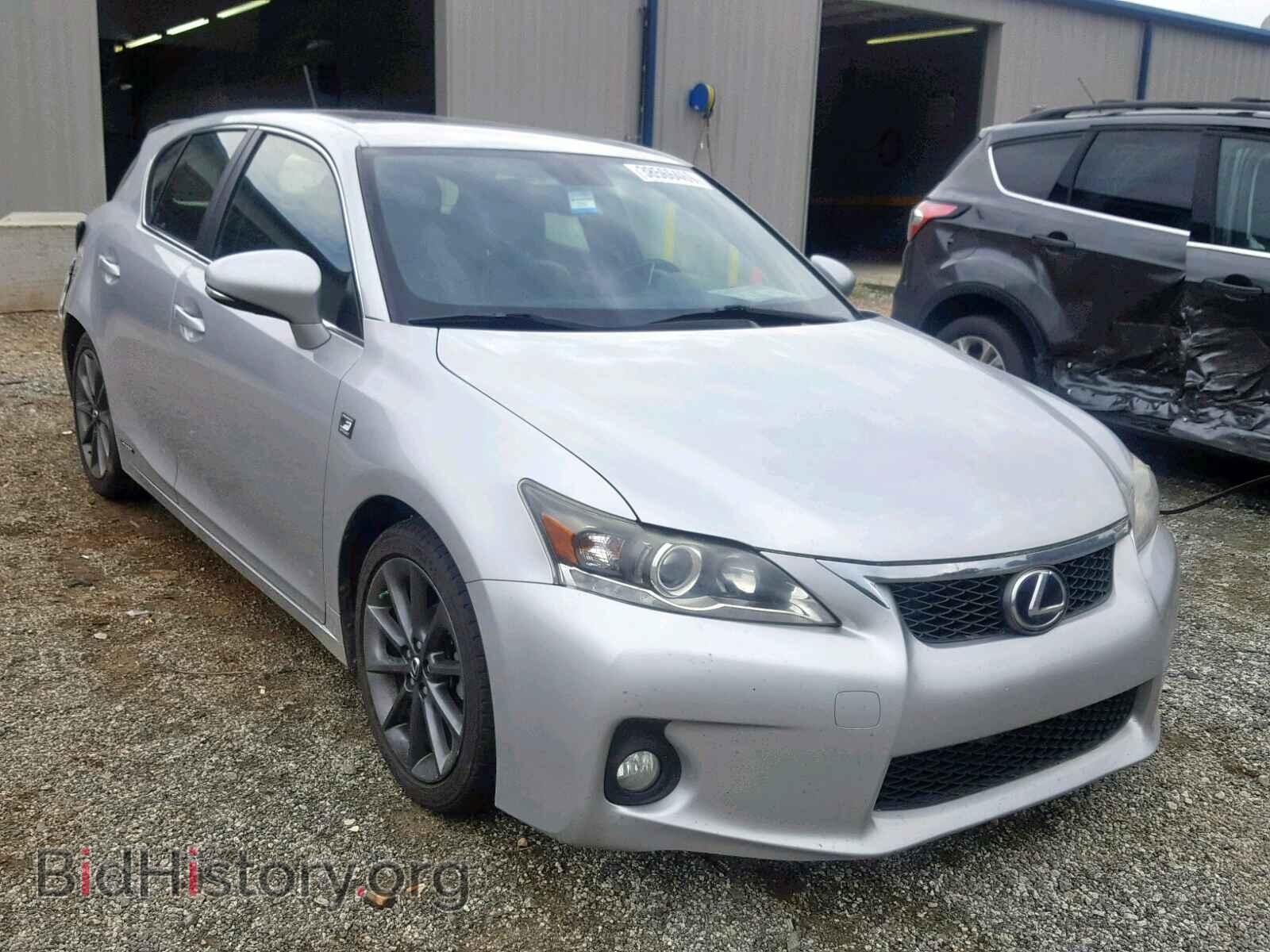 Photo JTHKD5BH2C2101349 - LEXUS CT 200 2012