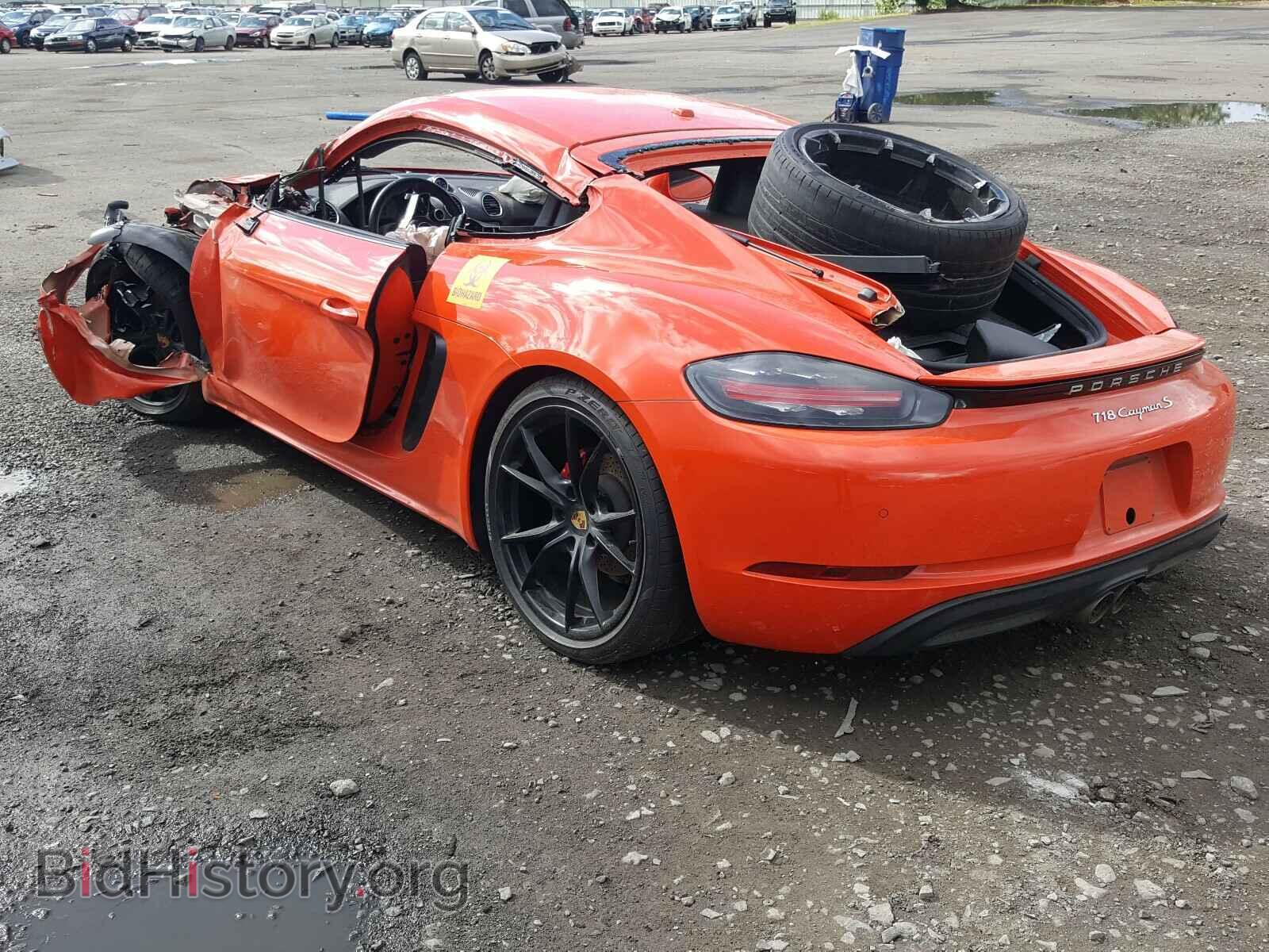 2017 PORSCHE CAYMAN - VIN: WP0AB2A84HS285171 - Фото 3