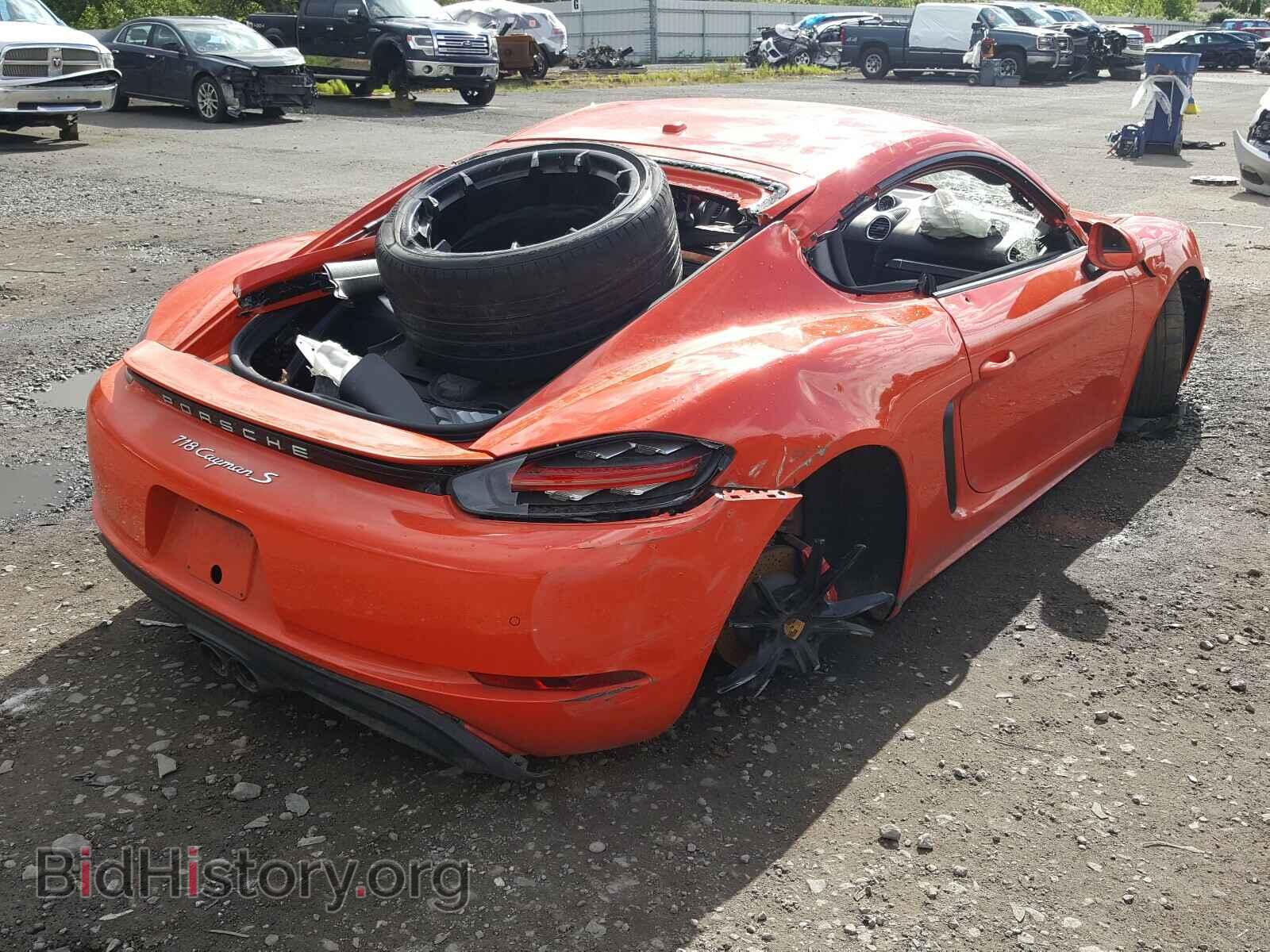 2017 PORSCHE CAYMAN - VIN: WP0AB2A84HS285171 - Фото 4