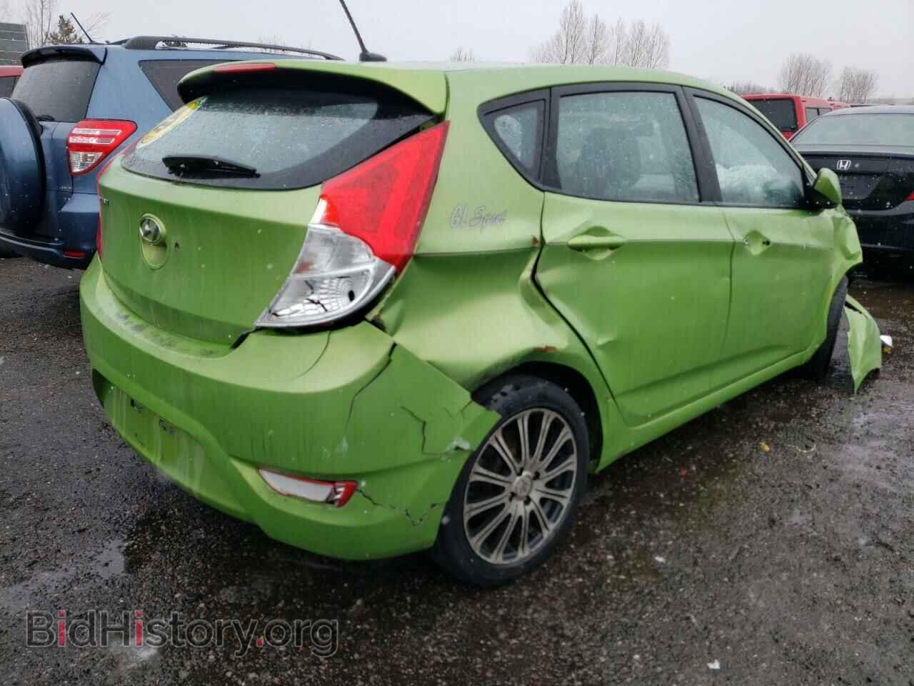 2012 HYUNDAI ACCENT - VIN: KMHCT5AE9CU056796 - Фото 4