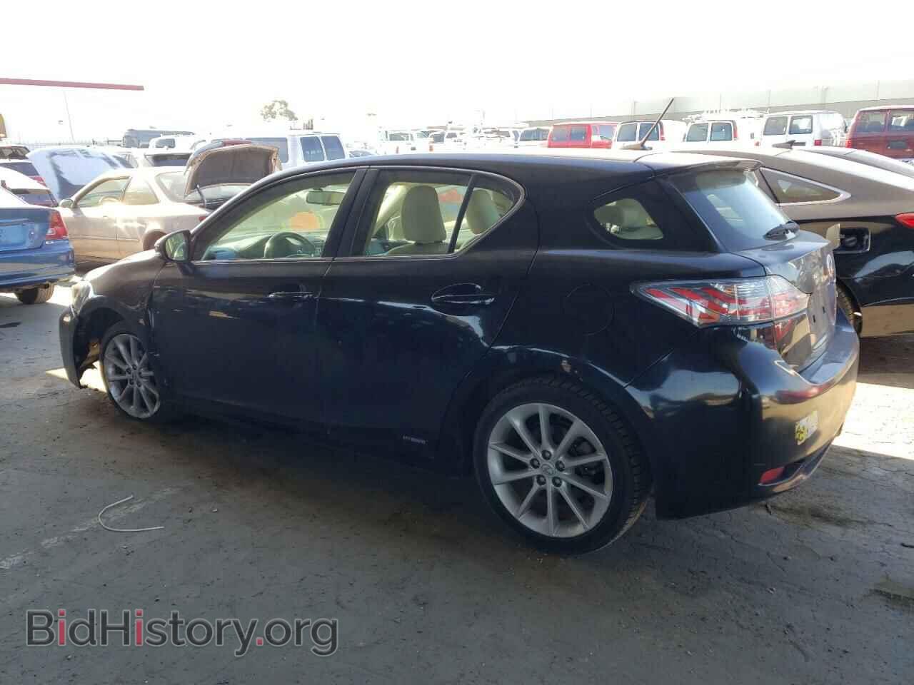 2012 LEXUS CT 200 - VIN: JTHKD5BHXC2117122 - Фото 2