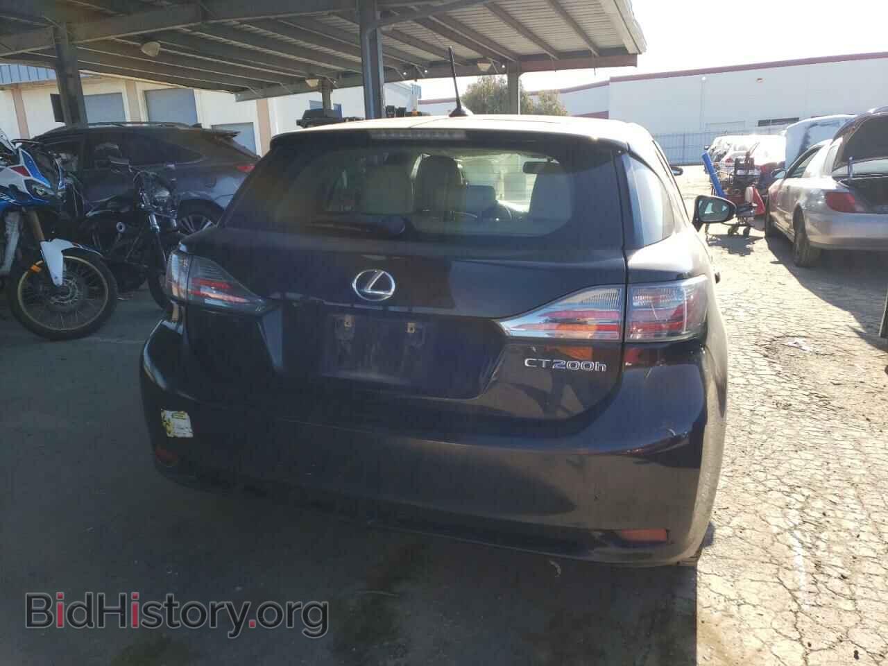 2012 LEXUS CT 200 - VIN: JTHKD5BHXC2117122 - Фото 6