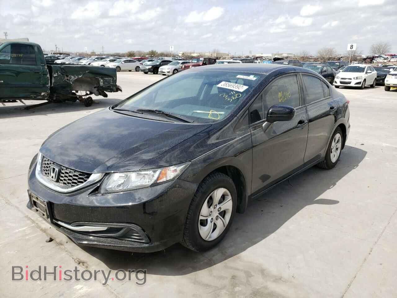 2014 HONDA CIVIC - VIN: 19XFB2F55EE022139 - Фото 2