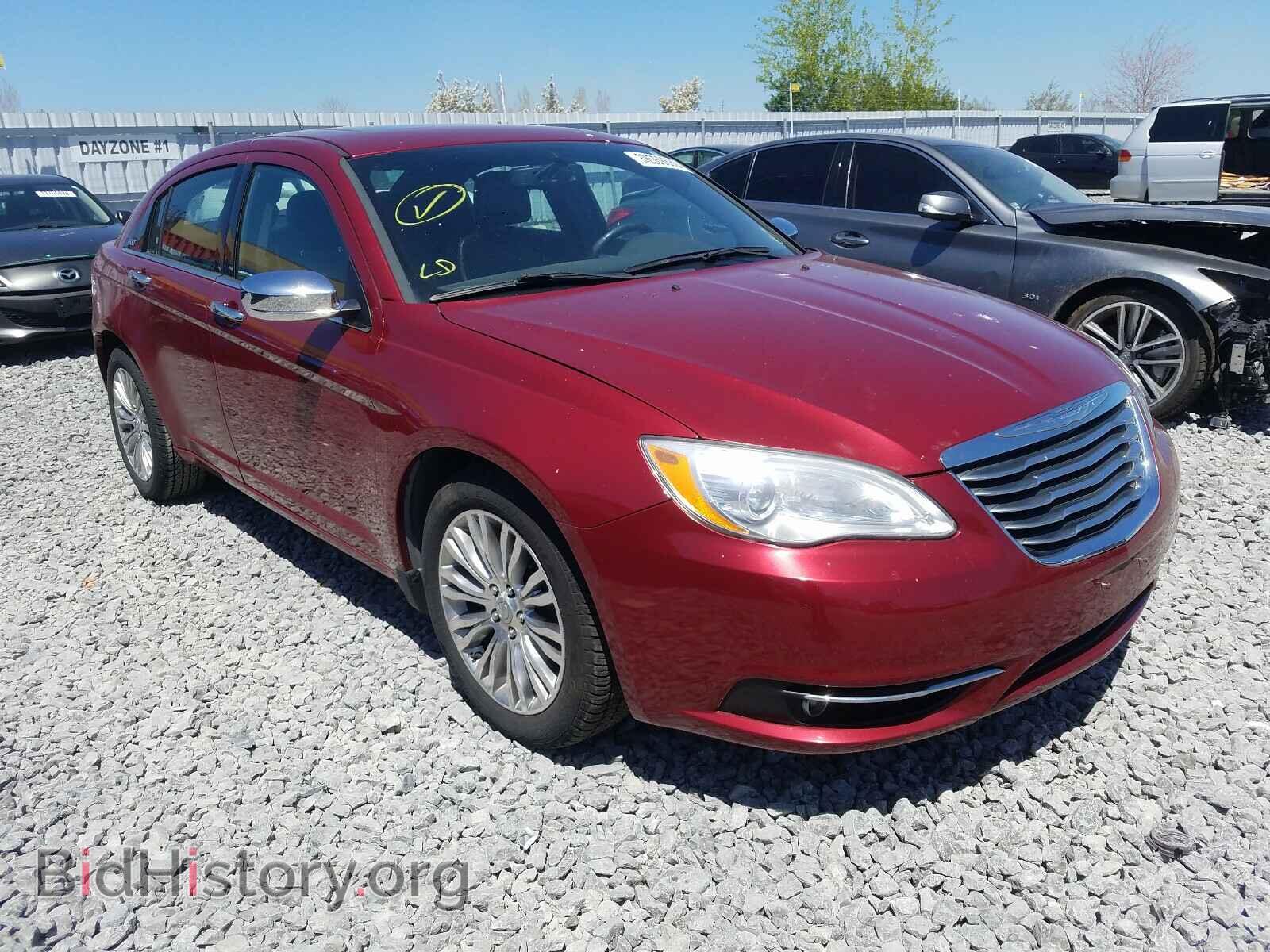 Фотография 1C3CCBCG7CN245799 - CHRYSLER 200 2012
