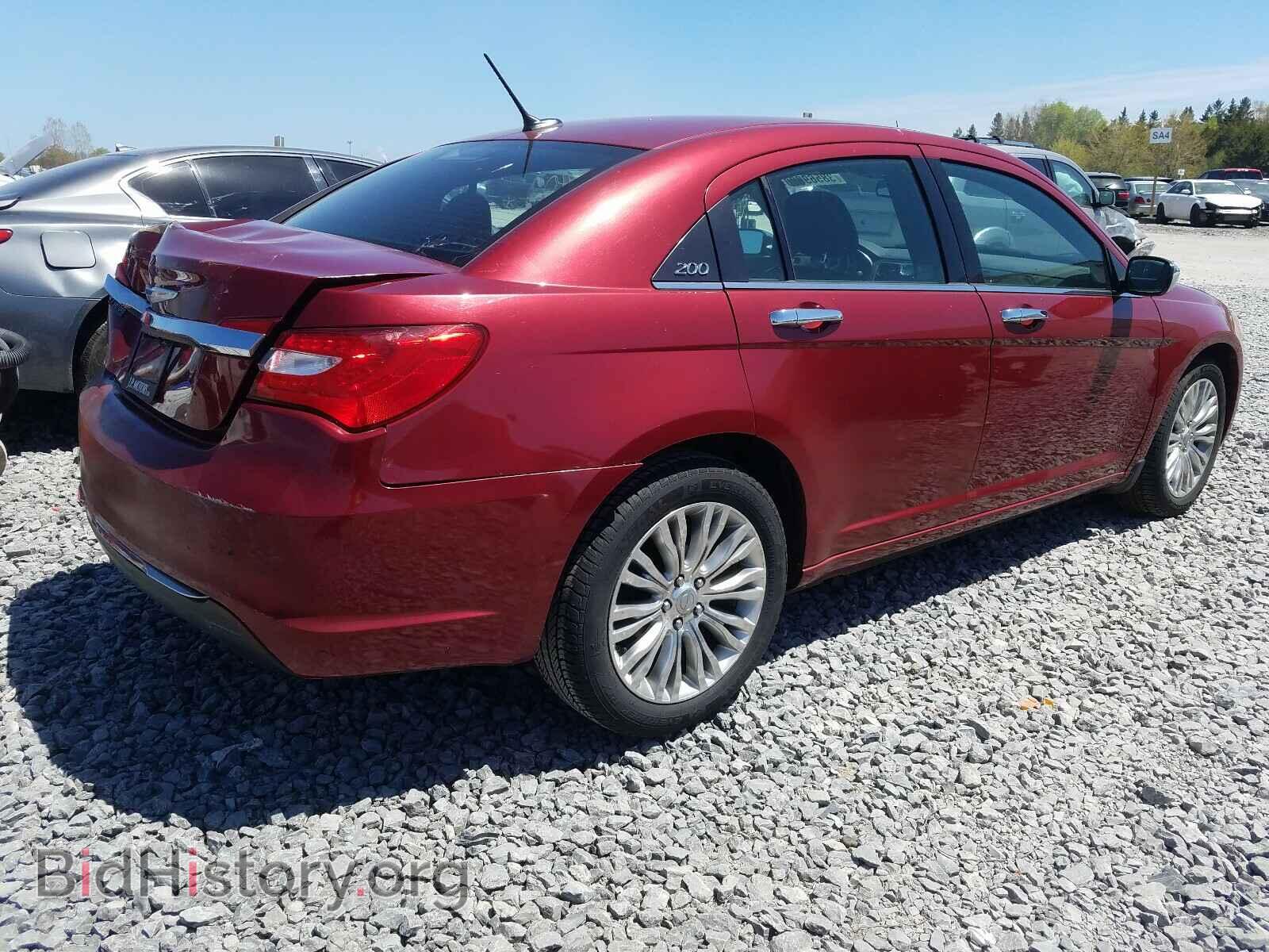 2012 CHRYSLER 200 - VIN: 1C3CCBCG7CN245799 - Фото 4