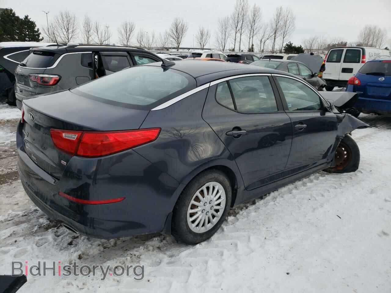 2014 KIA OPTIMA - VIN: KNAGM4A75E5504508 - Фото 3