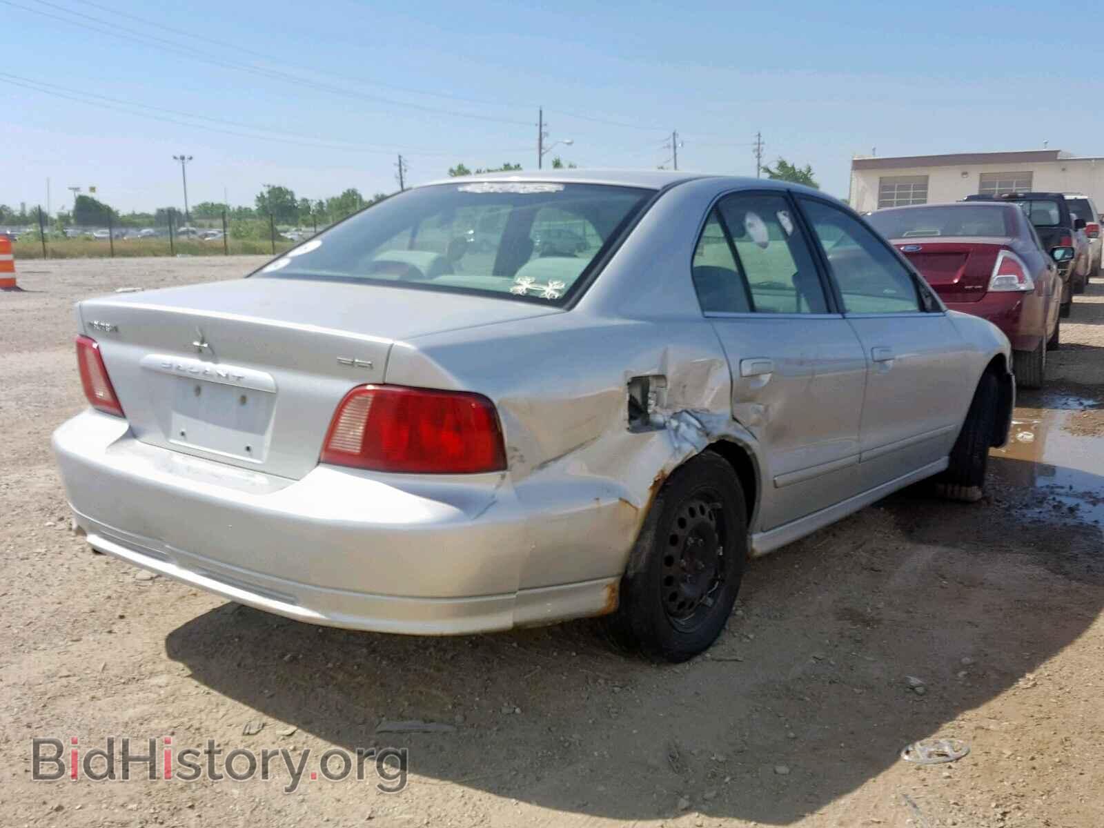 2002 MITSUBISHI GALANT - VIN: 4A3AA46G02E140212 - Фото 4