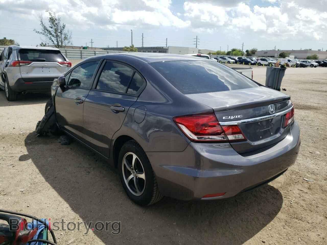 2015 HONDA CIVIC - VIN: 19XFB2F78FE255337 - Фото 3