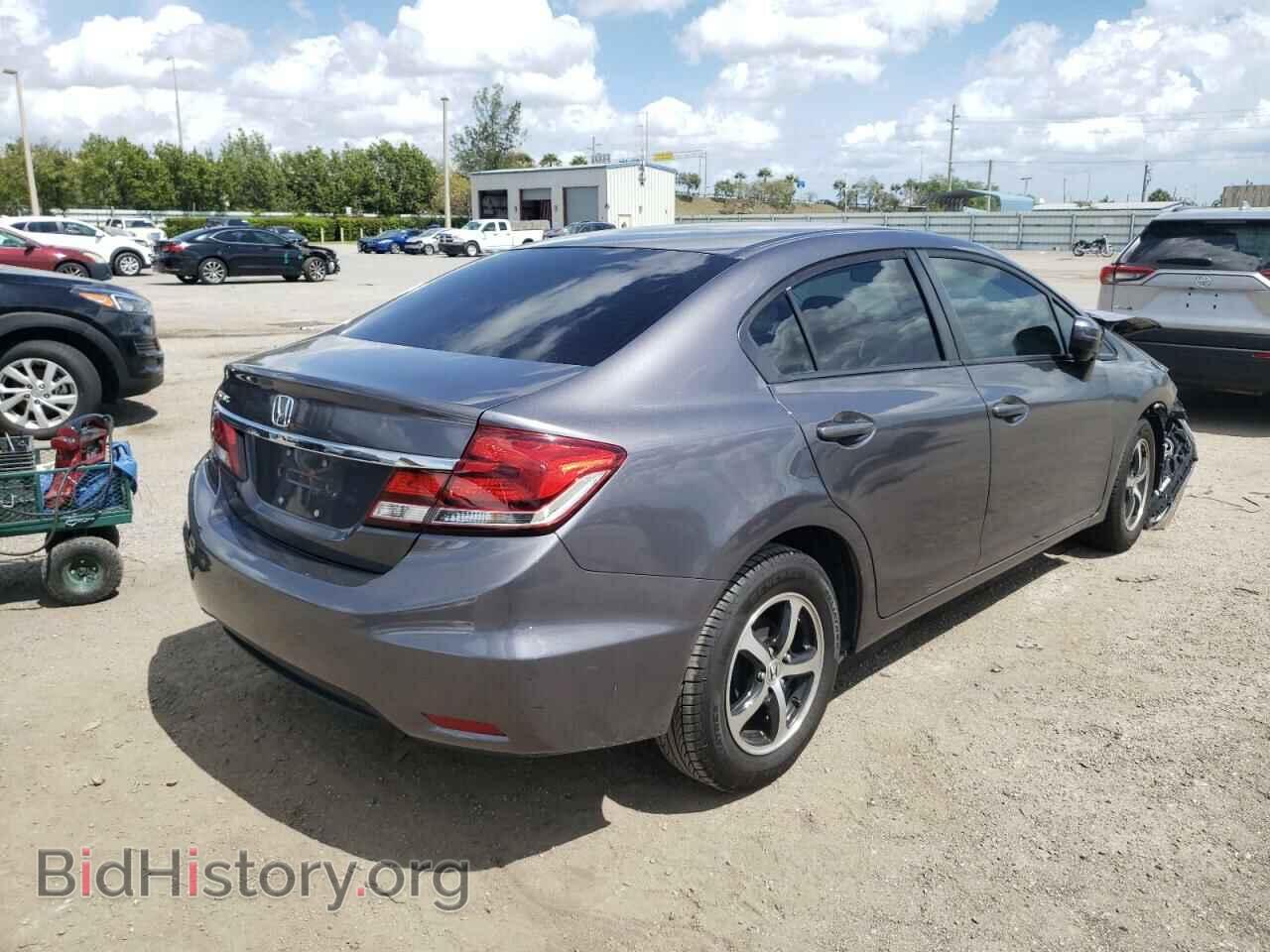 2015 HONDA CIVIC - VIN: 19XFB2F78FE255337 - Фото 4
