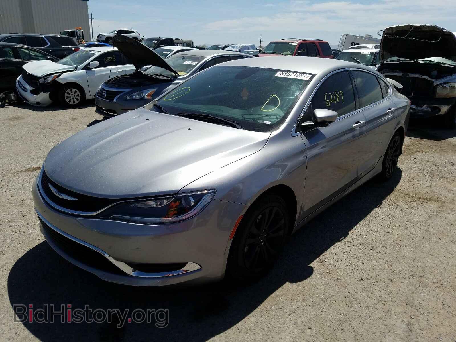 2016 CHRYSLER 200 - VIN: 1C3CCCAB0GN153615 - Фото 2