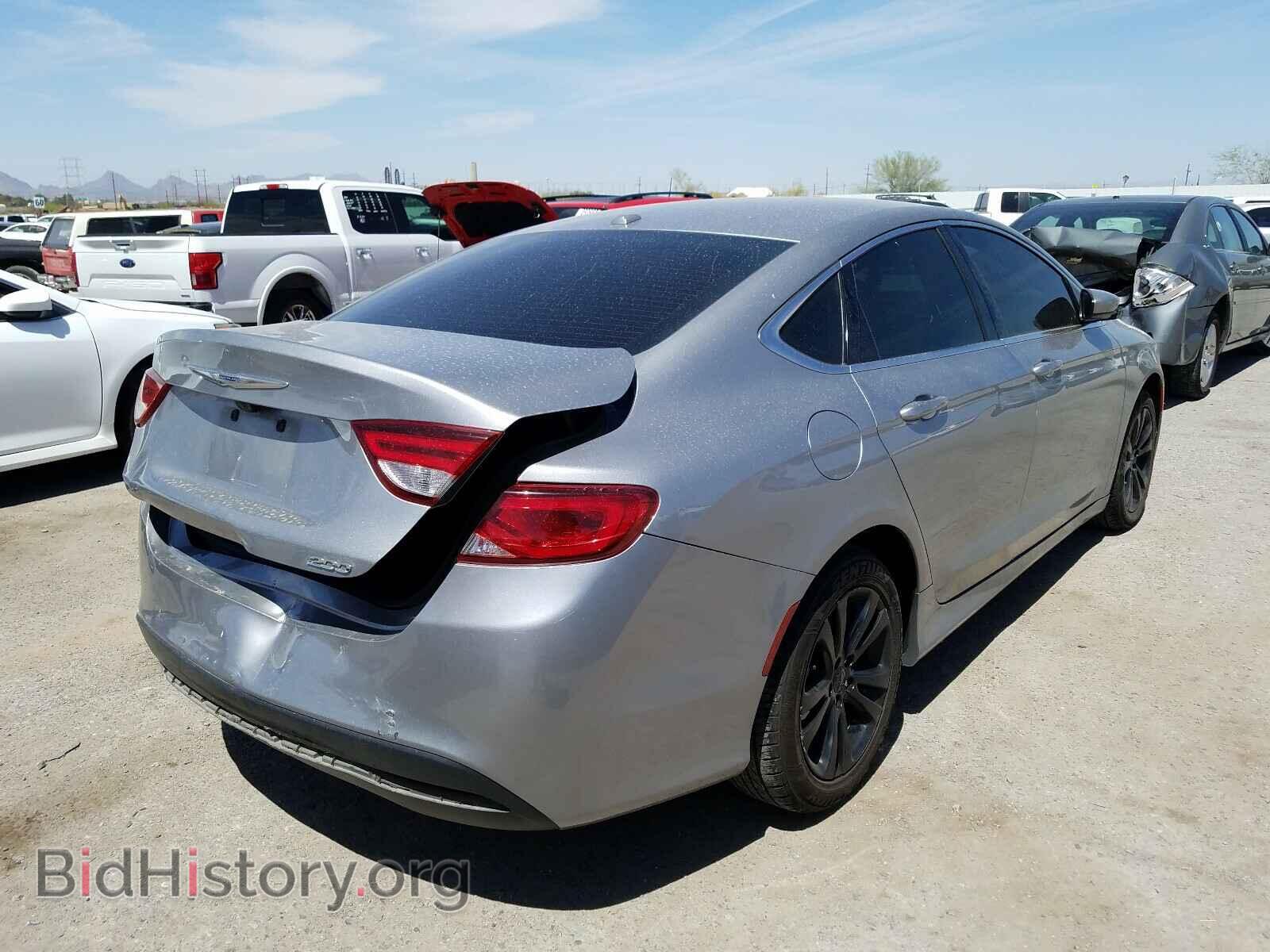 2016 CHRYSLER 200 - VIN: 1C3CCCAB0GN153615 - Фото 4