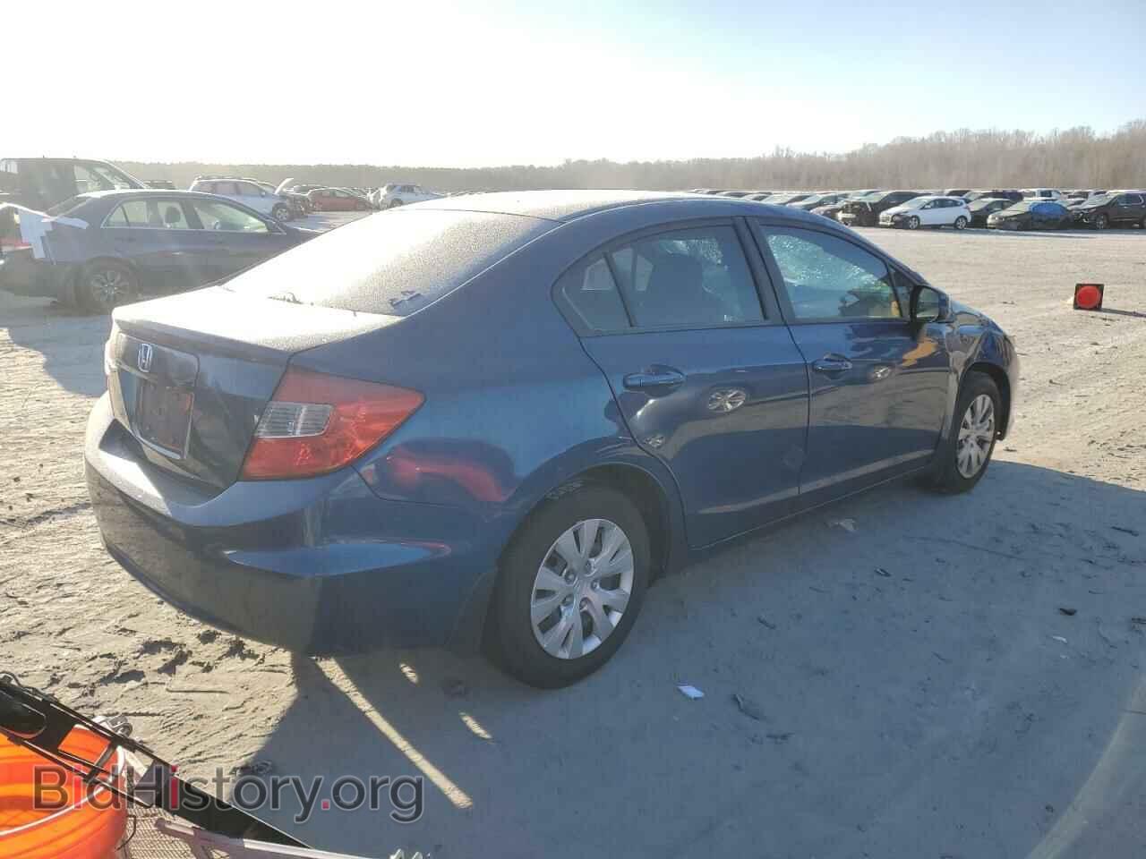2012 HONDA CIVIC - VIN: 19XFB2F56CE018758 - Фото 3