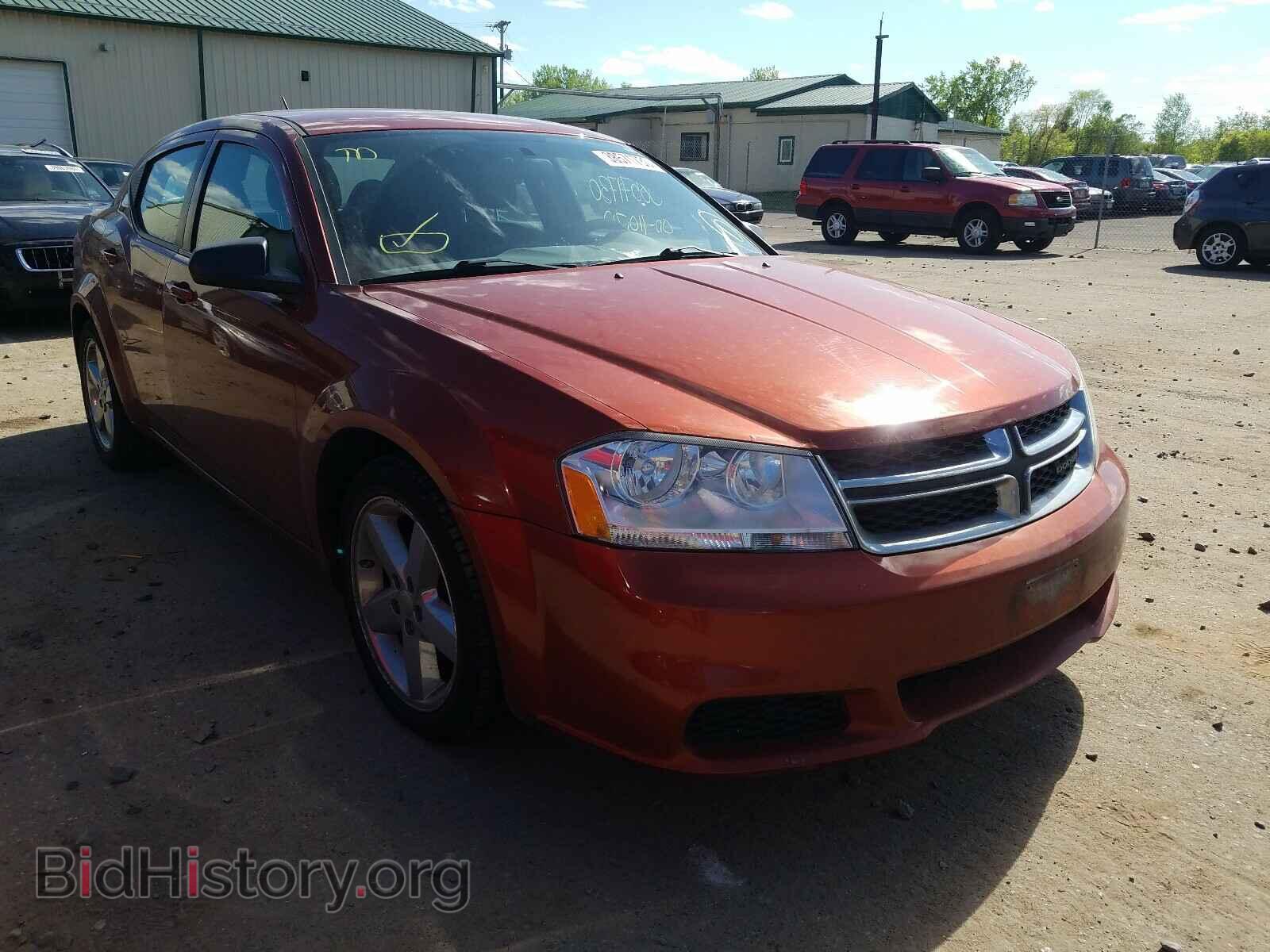 Фотография 1C3CDZAB6CN252191 - DODGE AVENGER 2012