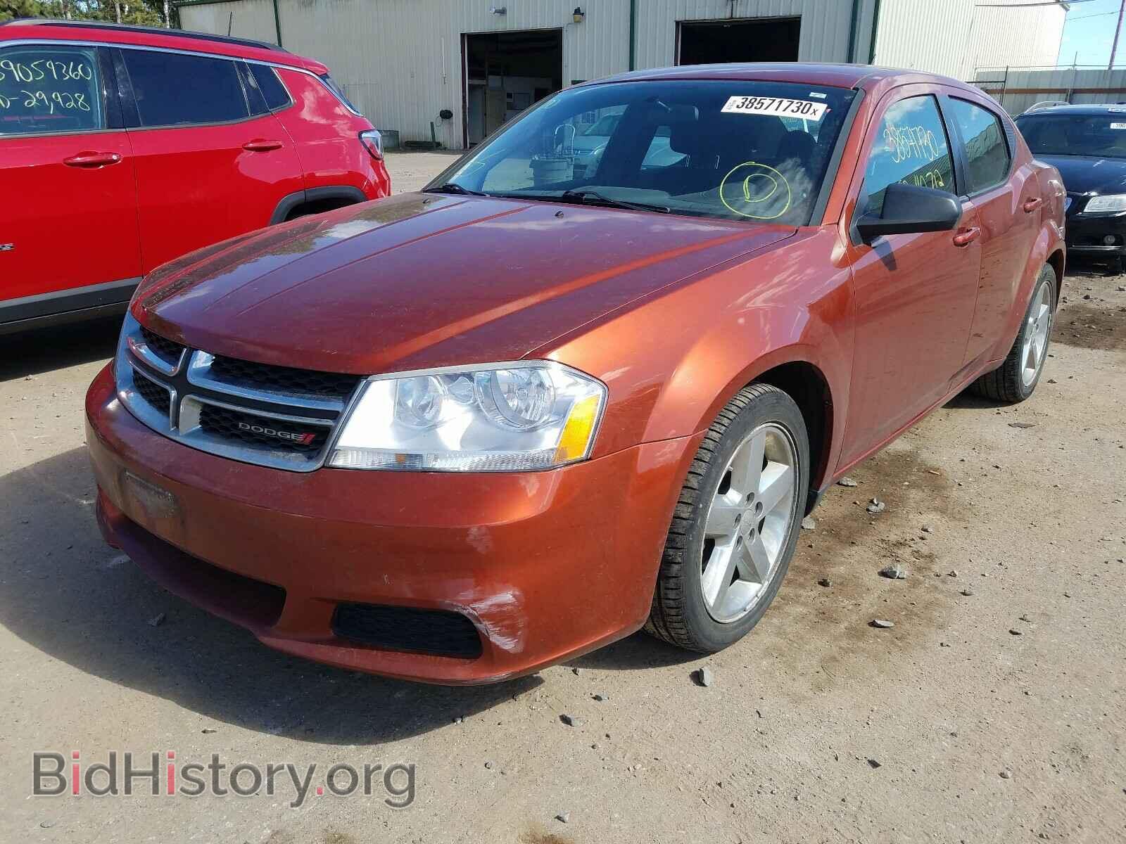 2012 DODGE AVENGER - VIN: 1C3CDZAB6CN252191 - Фото 2
