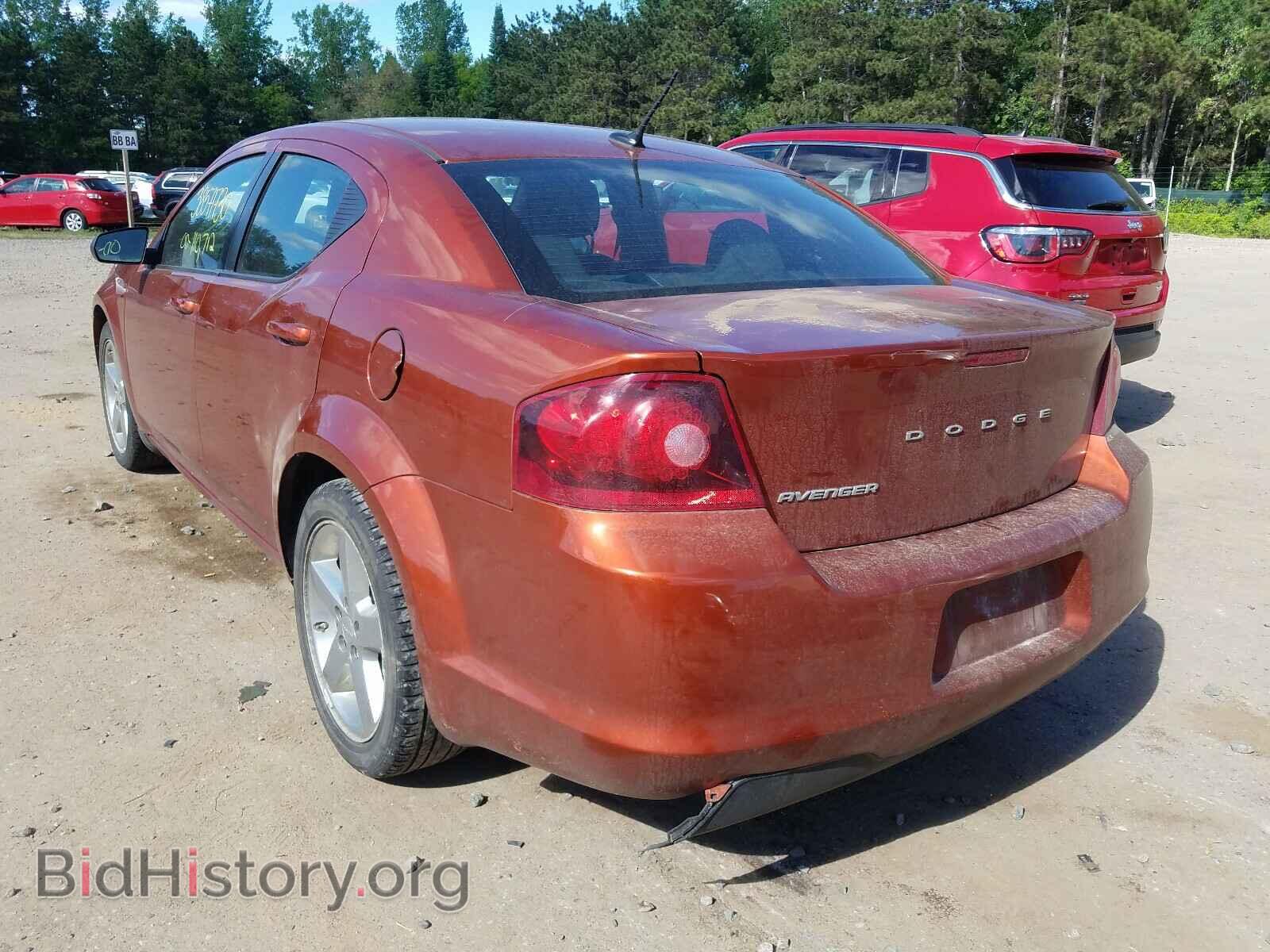 2012 DODGE AVENGER - VIN: 1C3CDZAB6CN252191 - Фото 3