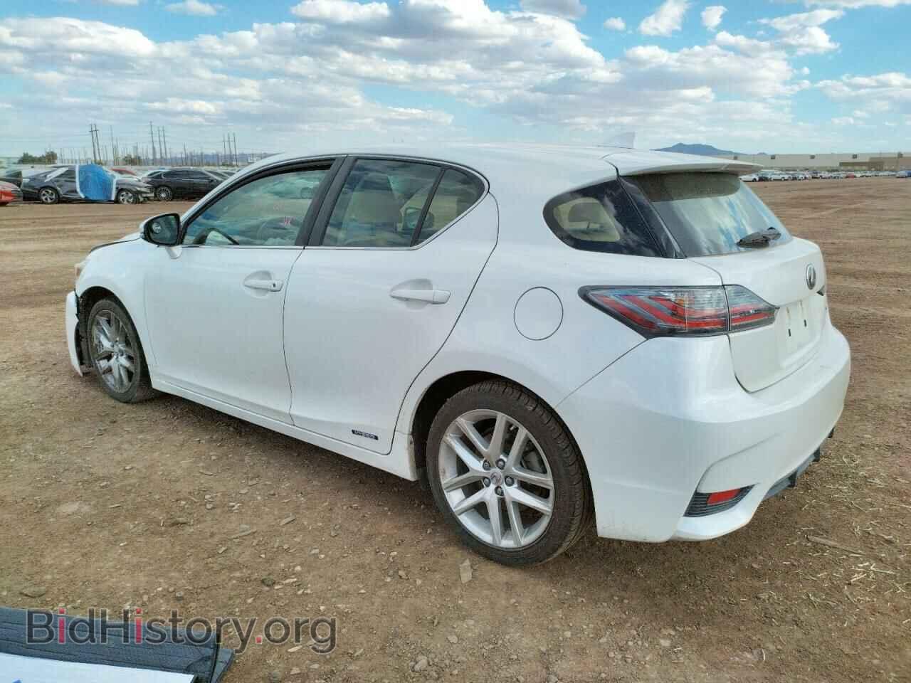 2014 LEXUS CT 200 - VIN: JTHKD5BH6E2176073 - Фото 3