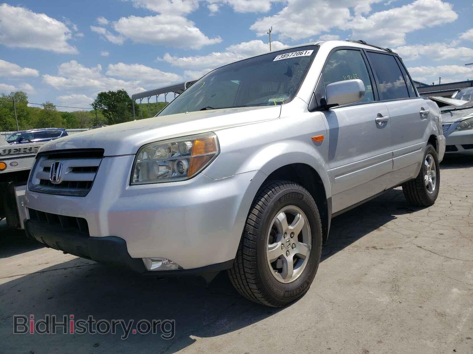 2006 HONDA PILOT - VIN: 2HKYF18446H557701 - Фото 2