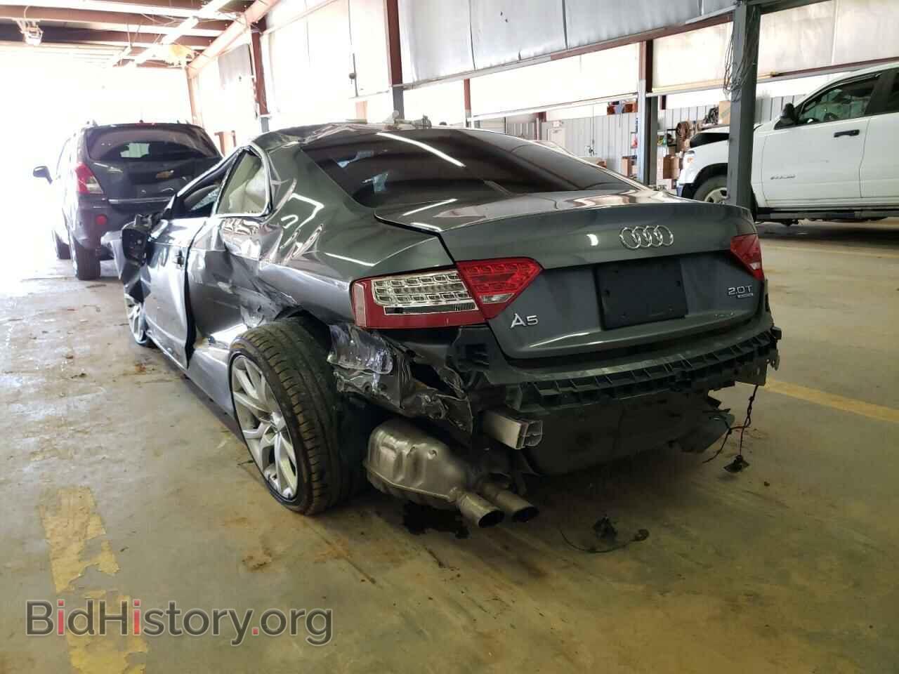 2012 AUDI A5 - VIN: WAULFAFR9CA005717 - Photo 3