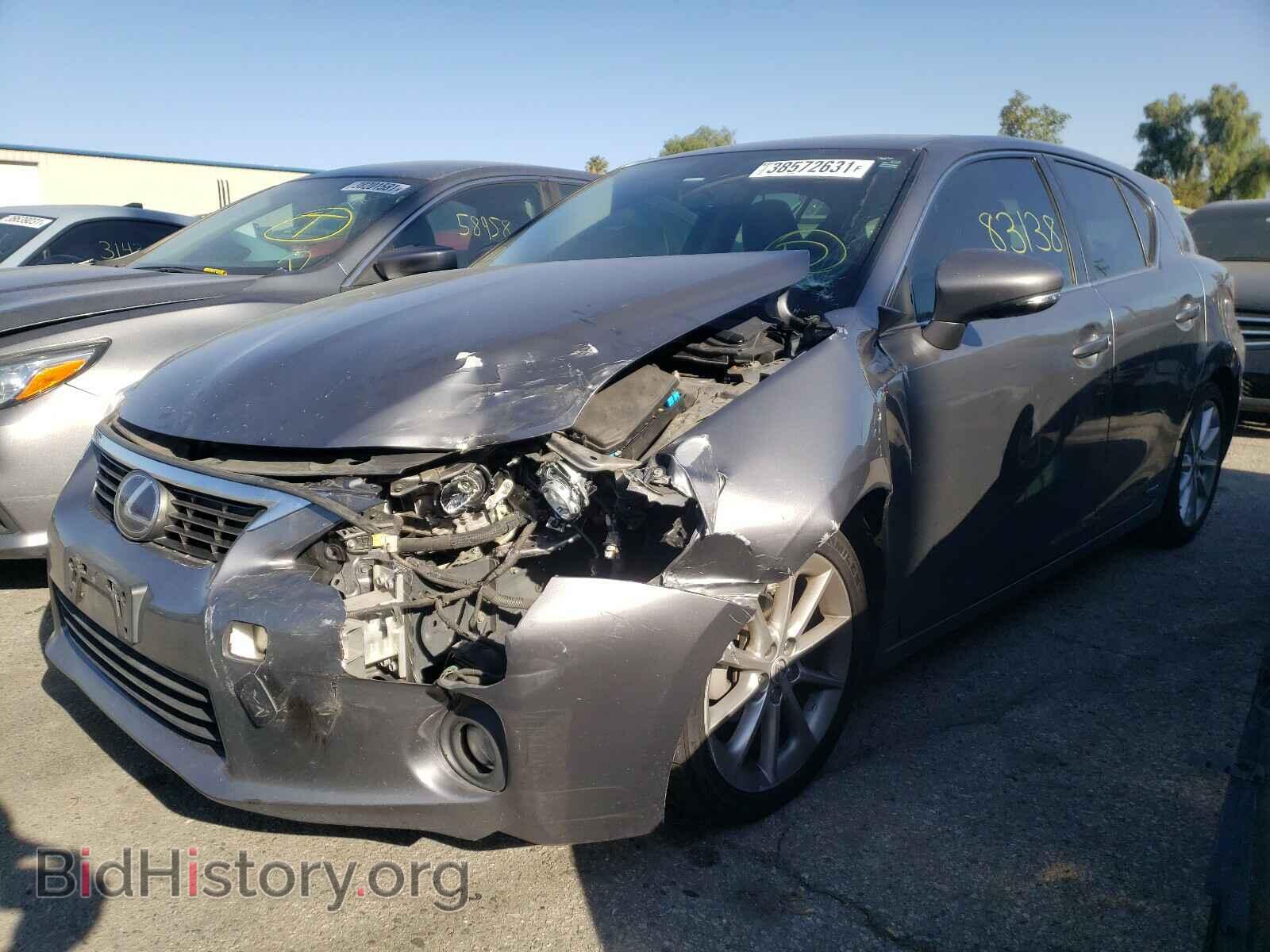 2013 LEXUS CT 200 - VIN: JTHKD5BH5D2169694 - Фото 2