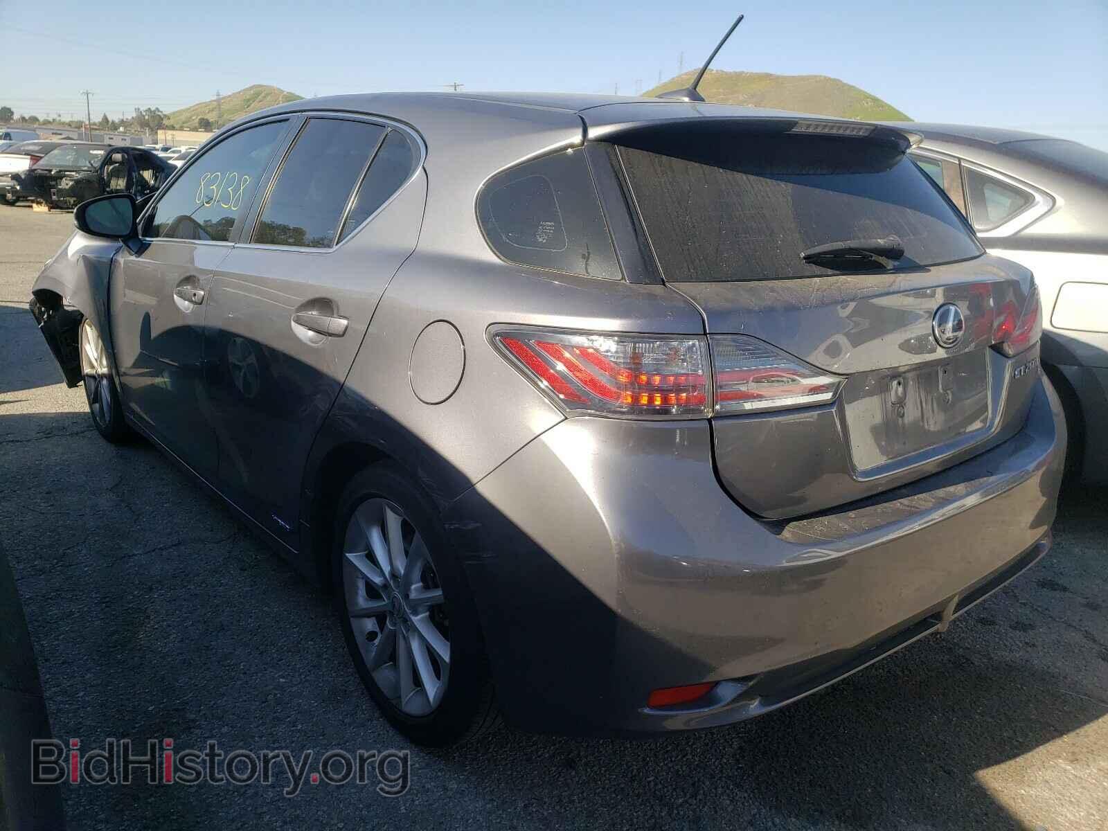 2013 LEXUS CT 200 - VIN: JTHKD5BH5D2169694 - Фото 3