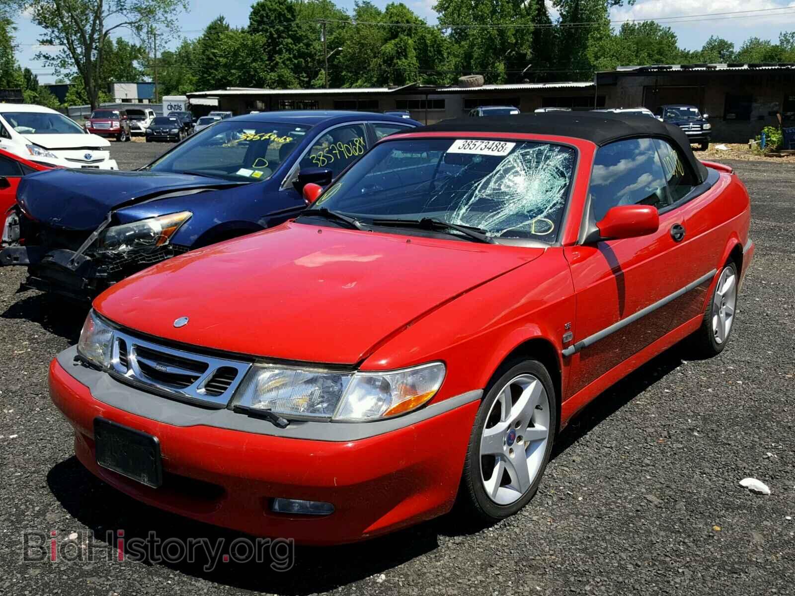 2003 SAAB 9 3 - VIN: YS3DF75K437003331 - Фото 2