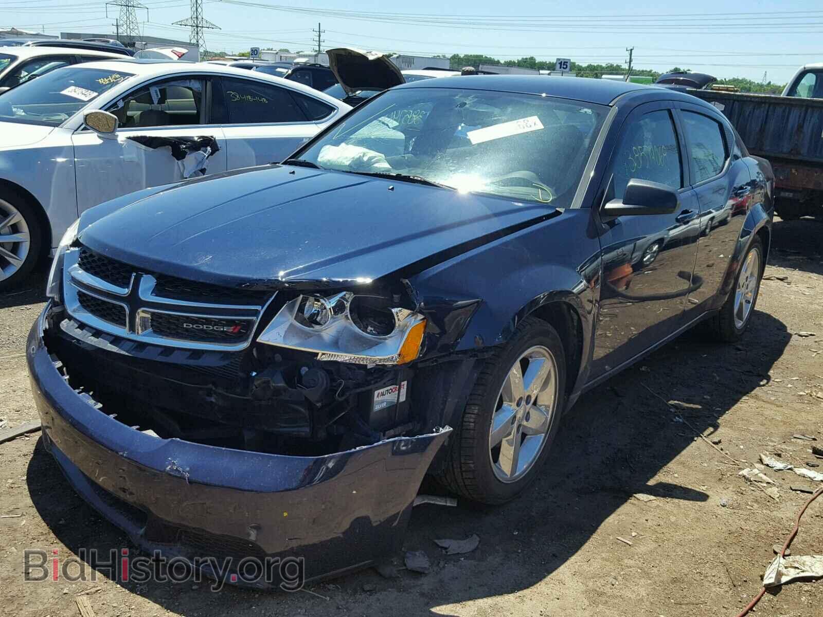 2013 DODGE AVENGER - VIN: 1C3CDZAB9DN637875 - Photo 2