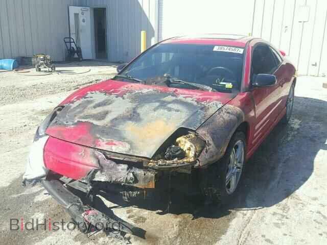 2001 MITSUBISHI ECLIPSE - VIN: 4A3AC54HX1E021500 - Фото 2