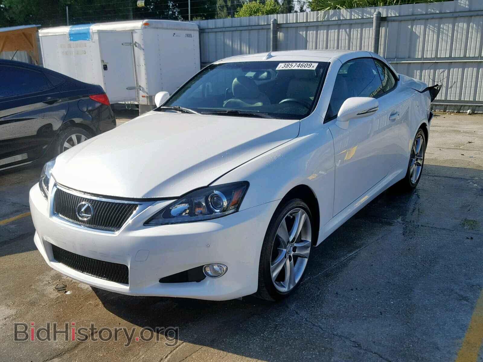 2012 LEXUS IS - VIN: JTHFE2C28C2508003 - Фото 2
