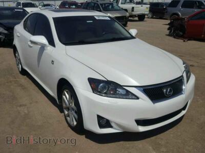 2011 Lexus IS350 IS 350, белый — VIN JTHCE5C23B5000247, Copart