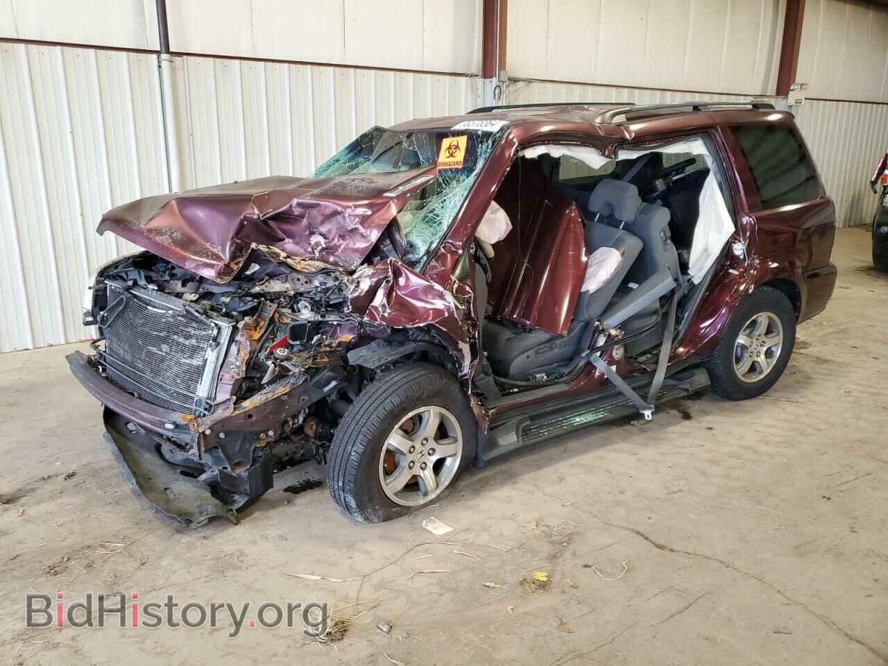 Фотография 5FNYF18378B048355 - HONDA PILOT 2008