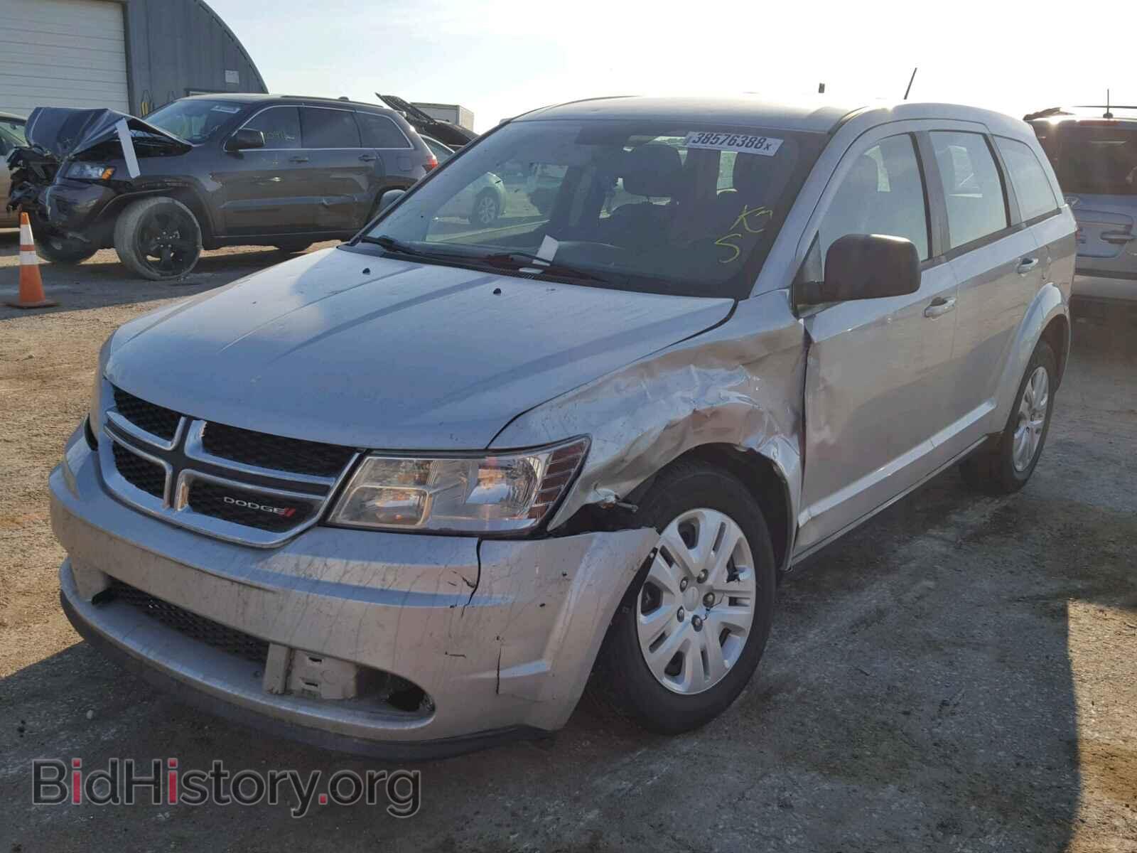 2014 DODGE JOURNEY - VIN: 3C4PDCAB1ET116063 - Фото 2