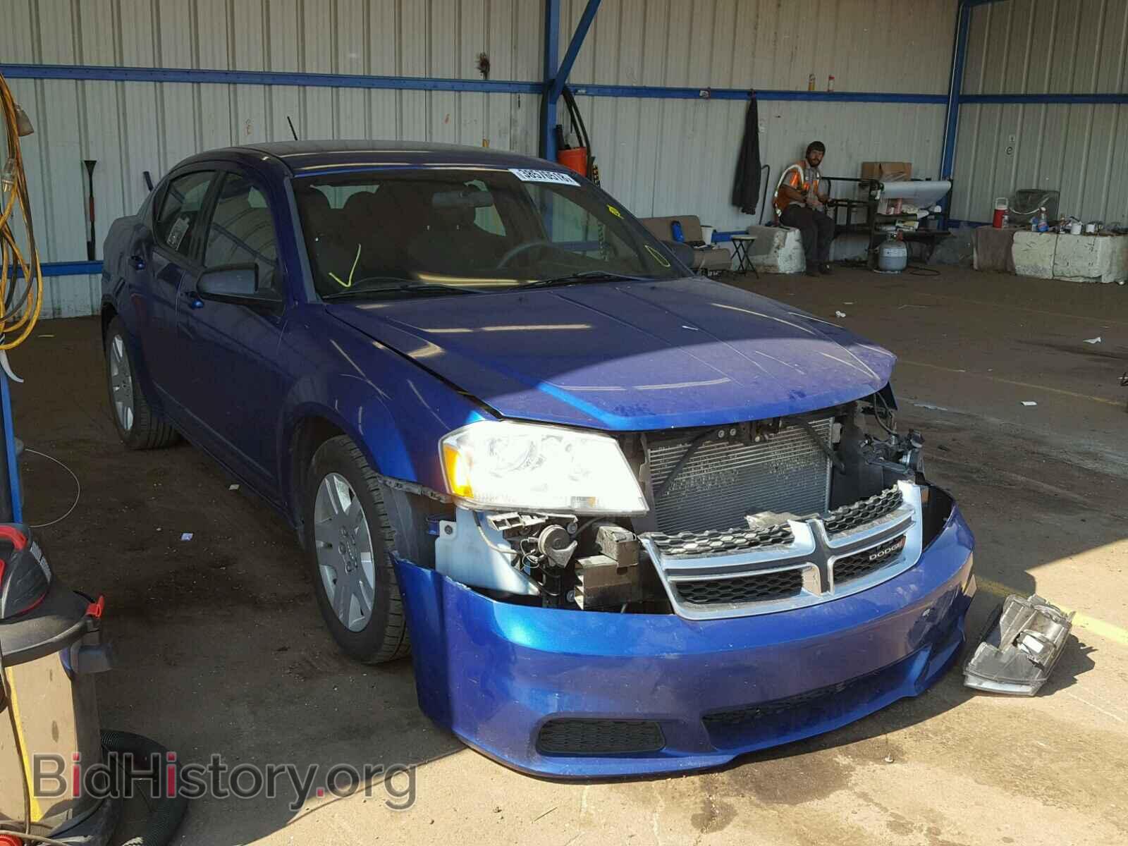 Фотография 1C3CDZAG9CN310158 - DODGE AVENGER 2012
