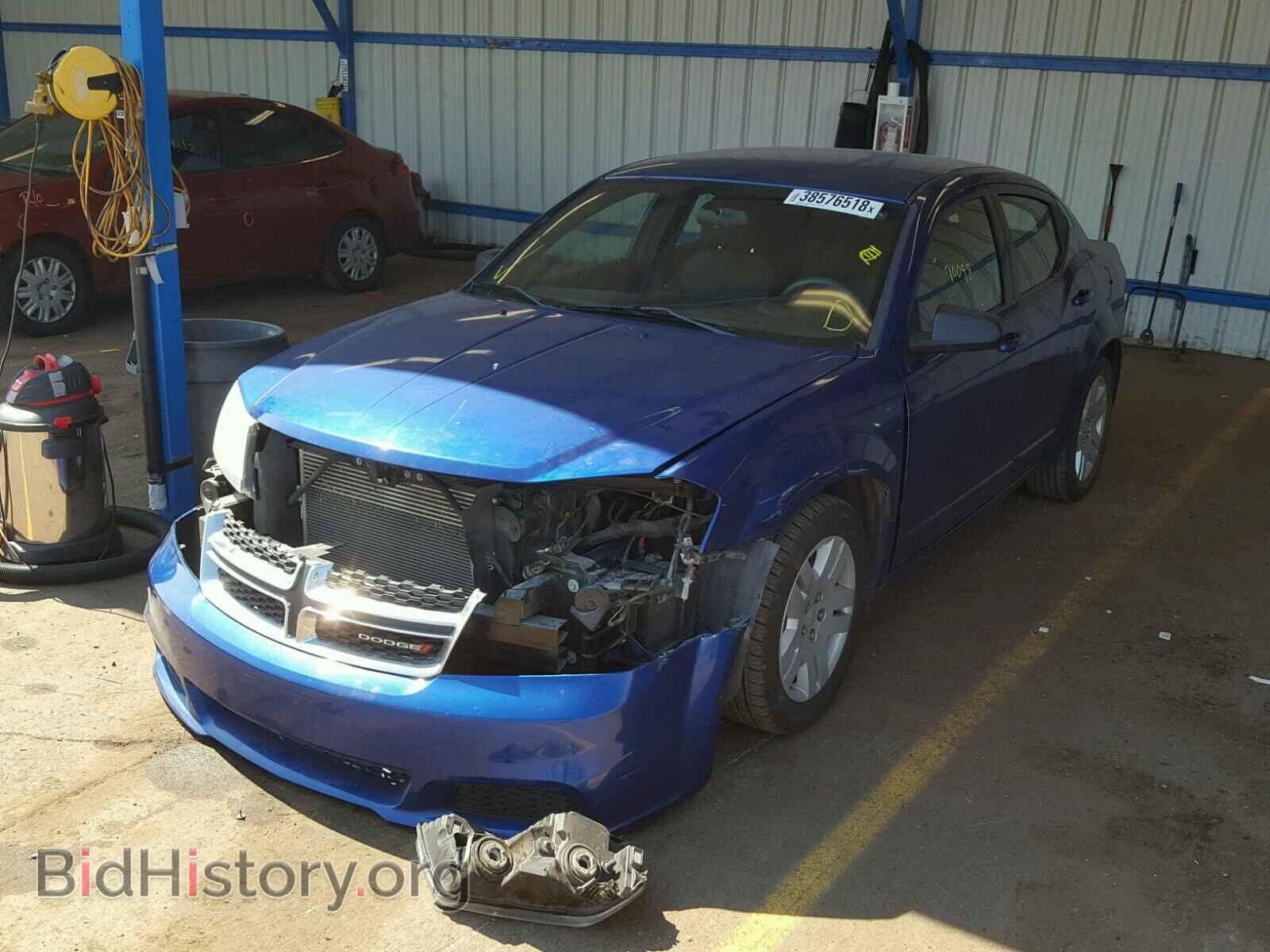 2012 DODGE AVENGER - VIN: 1C3CDZAG9CN310158 - Фото 2