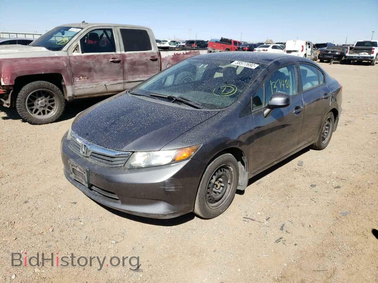 2012 HONDA CIVIC - VIN: 19XFB2E57CE053441 - Фото 2