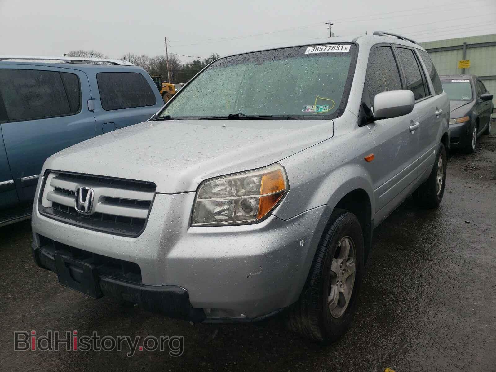 2006 HONDA PILOT - VIN: 2HKYF18656H534297 - Фото 2