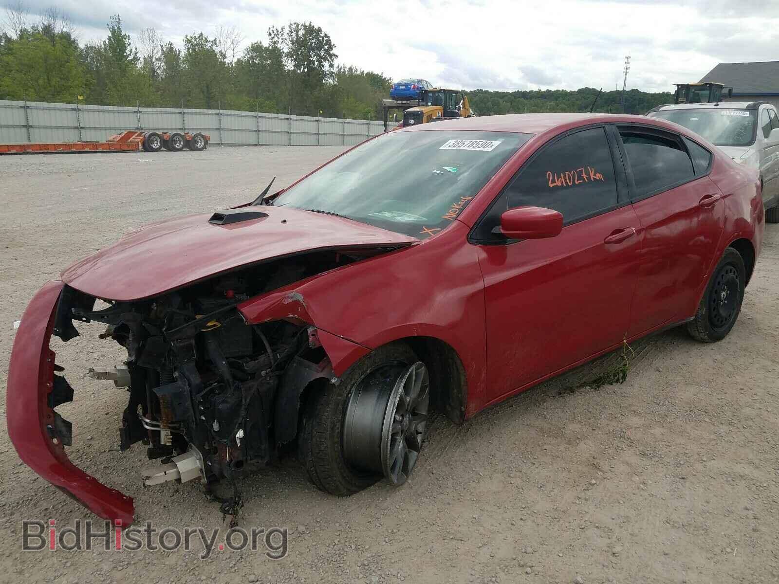 2013 DODGE DART - VIN: 1C3CDFBA5DD142826 - Фото 2