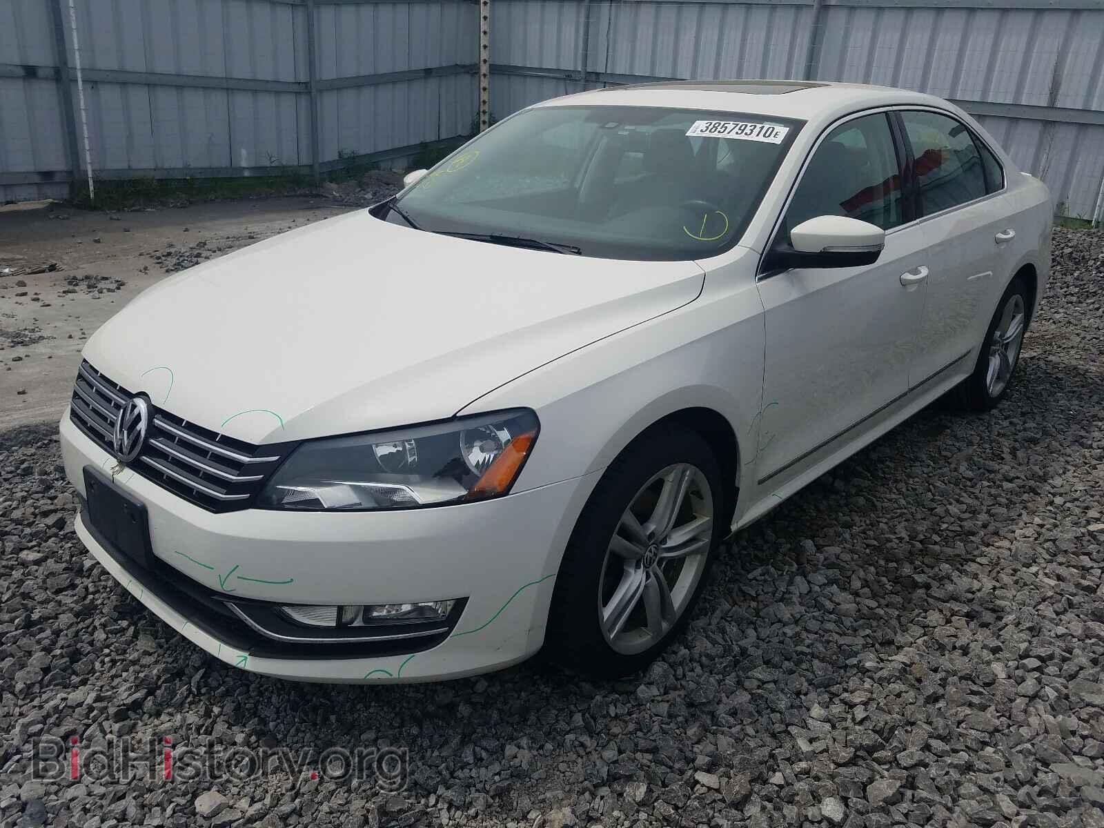 2014 VOLKSWAGEN PASSAT - VIN: 1VWBN7A35EC003460 - Фото 2