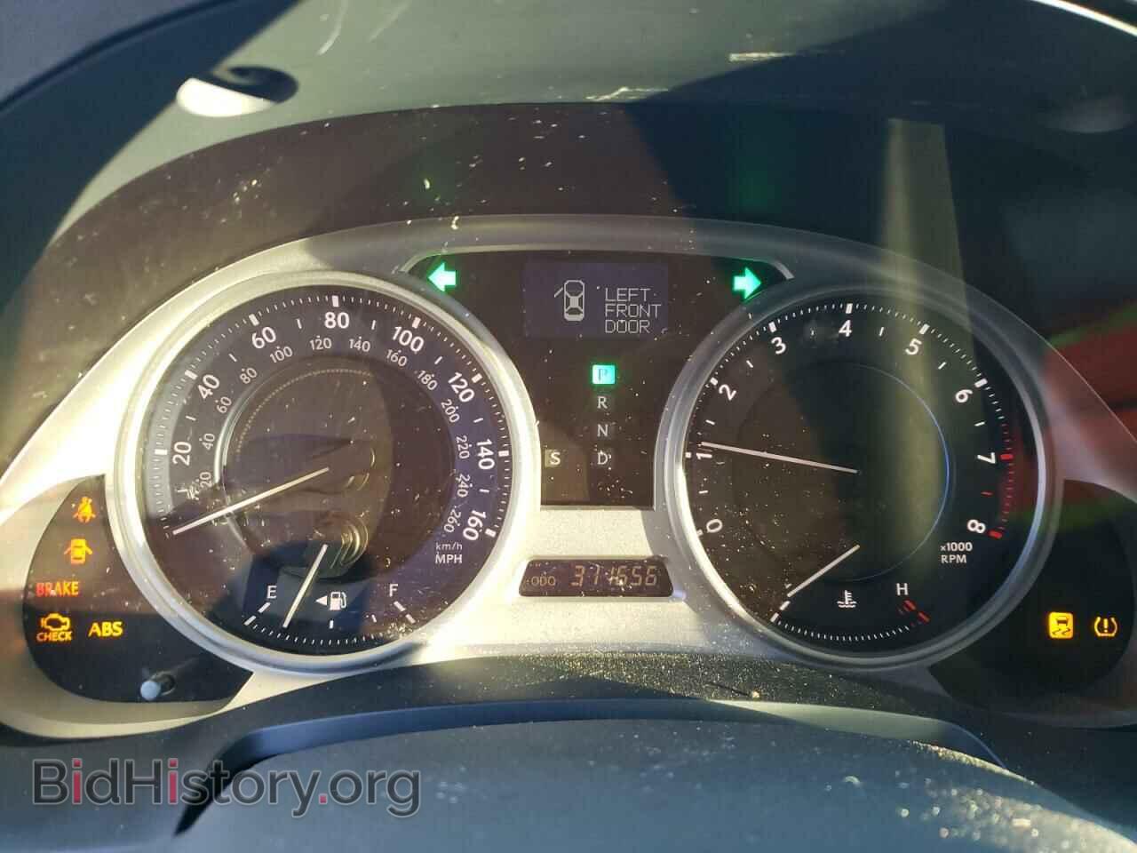 2010 LEXUS IS - VIN: JTHBF5C2XA2098332 - Фото 9