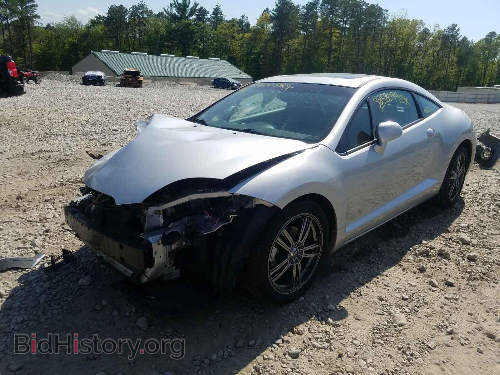 2008 MITSUBISHI ECLIPSE - VIN: 4A3AK34TX8E007649 - Фото 2