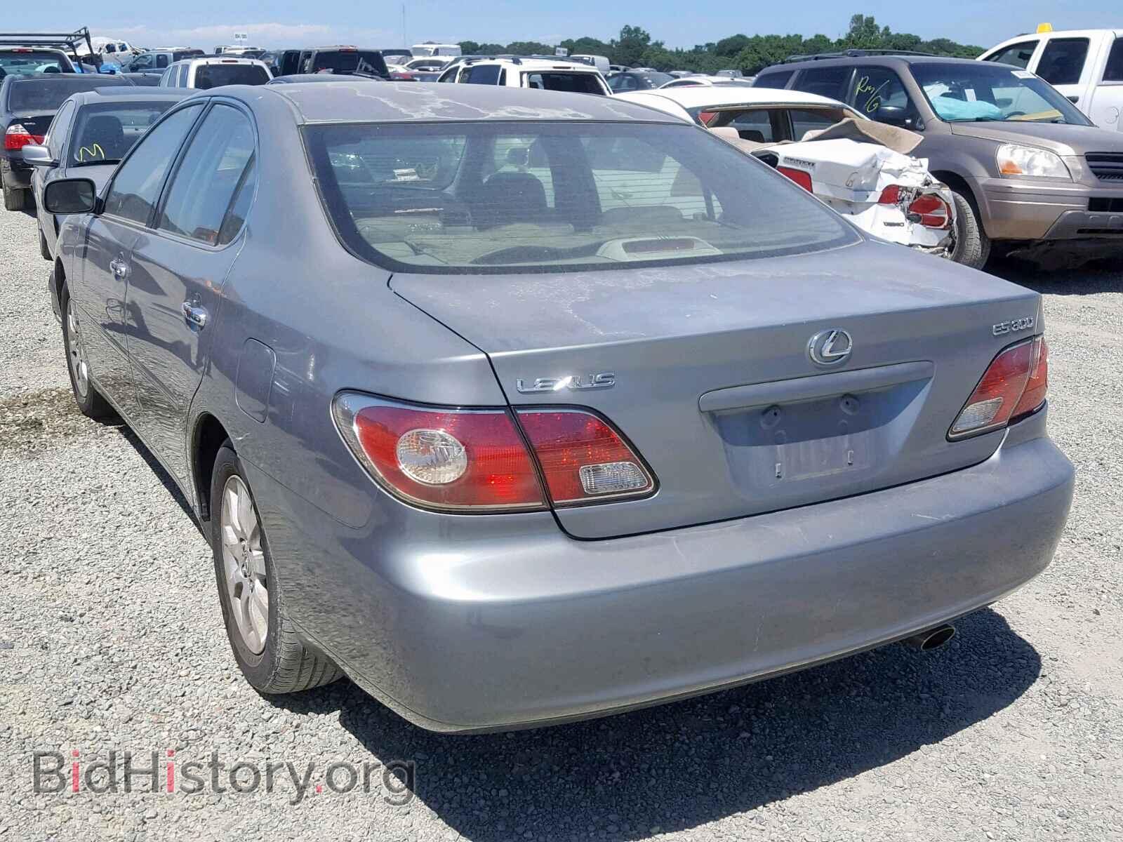 2003 LEXUS ES300 - VIN: JTHBF30G830114322 - Фото 3