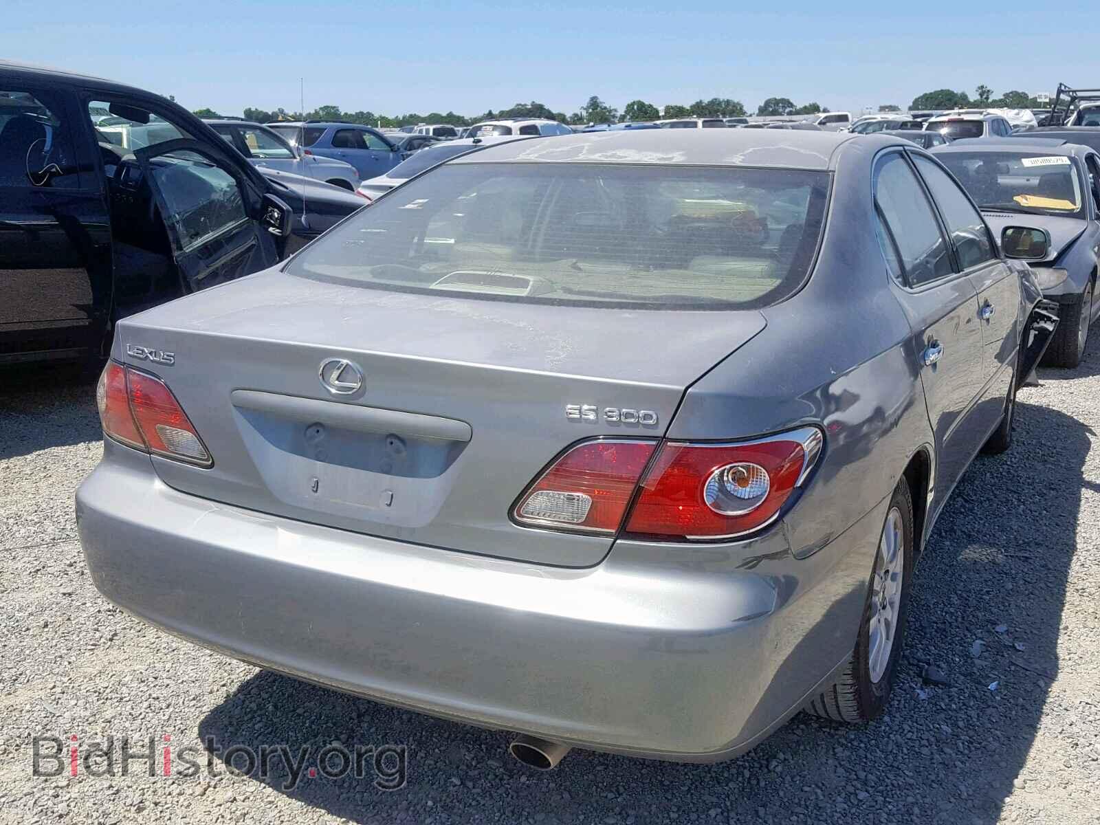 2003 LEXUS ES300 - VIN: JTHBF30G830114322 - Фото 4