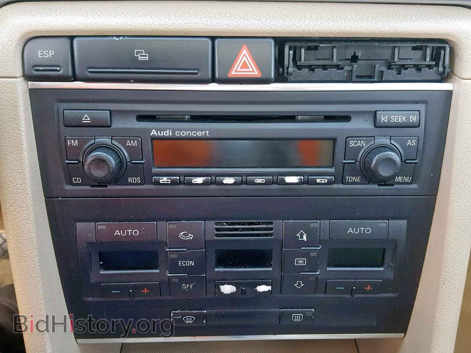2005 AUDI A4 - VIN: WAUJC68E75A059351 - Фото 9