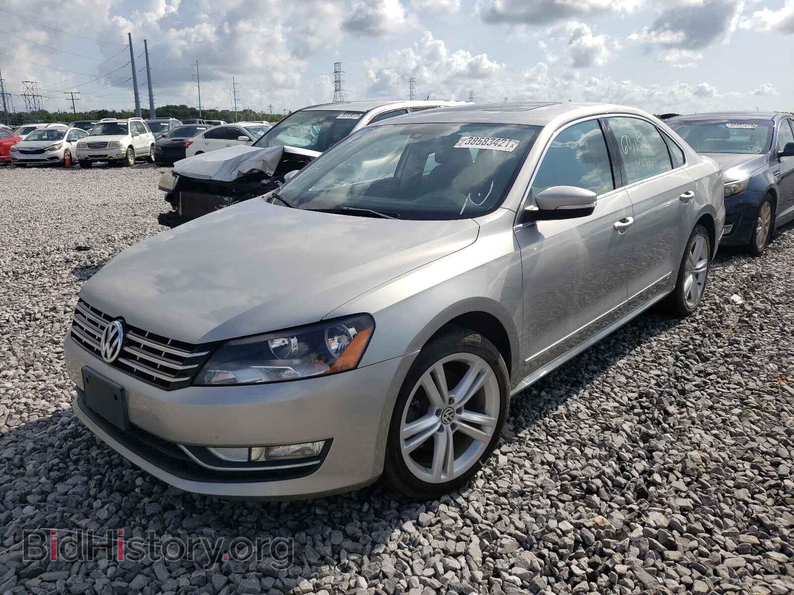 2014 VOLKSWAGEN PASSAT - VIN: 1VWBN7A37EC110039 - Фото 2
