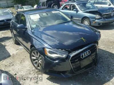2013 Audi A6 A6 Premium, синий — VIN WAUGFAFC3DN151151, Copart