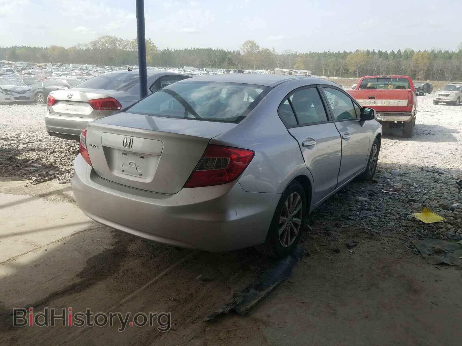 2012 HONDA CIVIC - VIN: 2HGFB2F81CH511750 - Фото 4