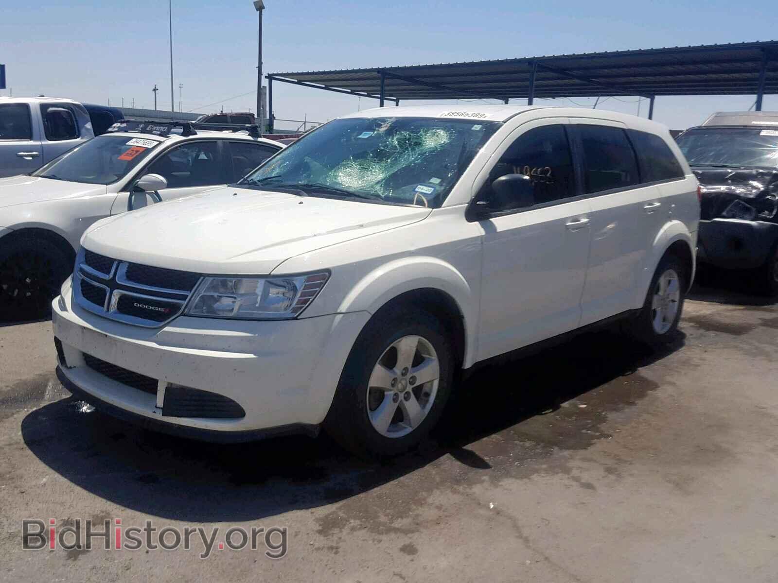 2013 DODGE JOURNEY SE - VIN: 3C4PDCAB7DT595233 - Фото 2