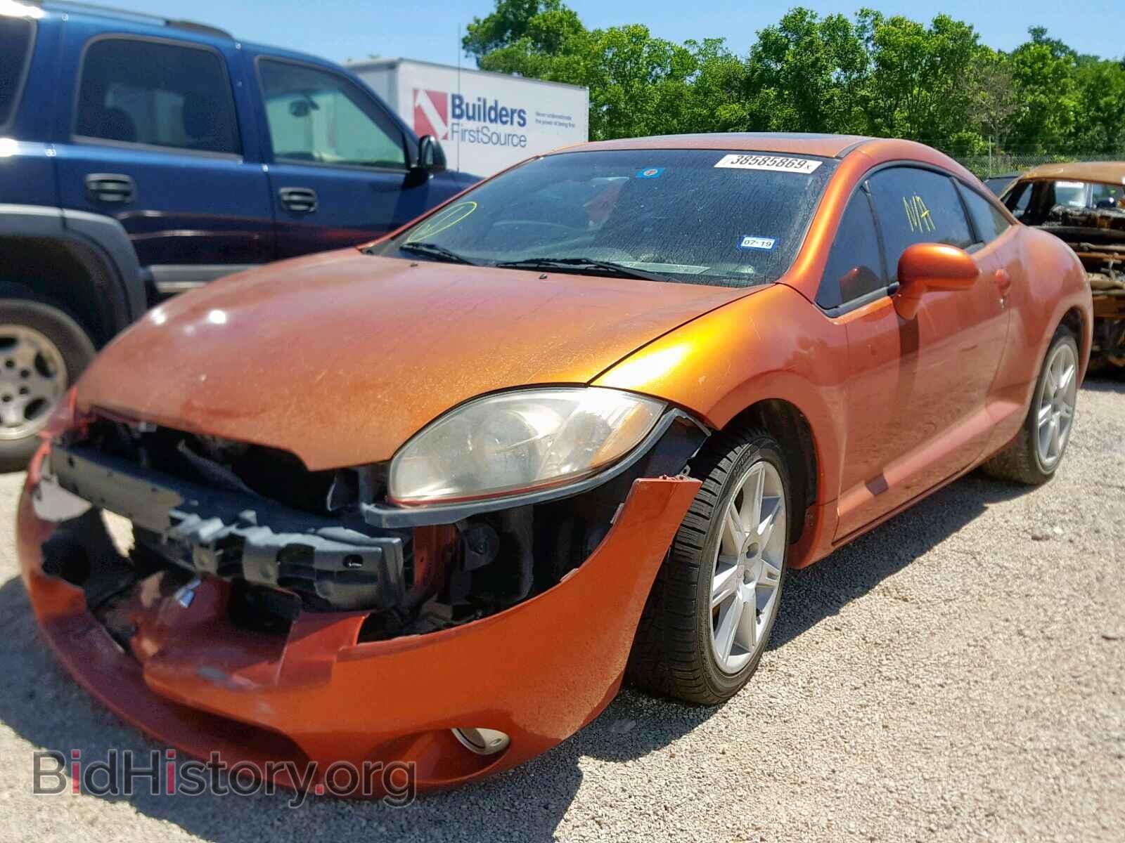 2006 MITSUBISHI ECLIPSE - VIN: 4A3AK34T76E054764 - Photo 2